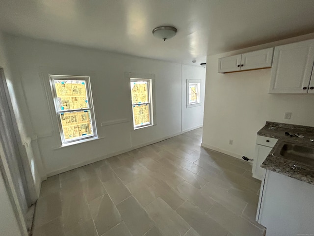 interior space with sink