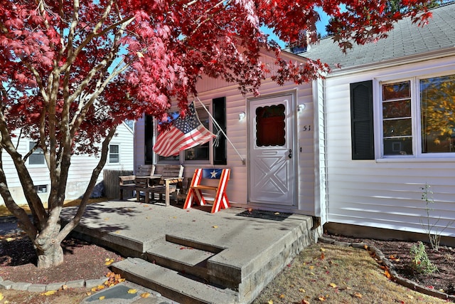 view of property entrance