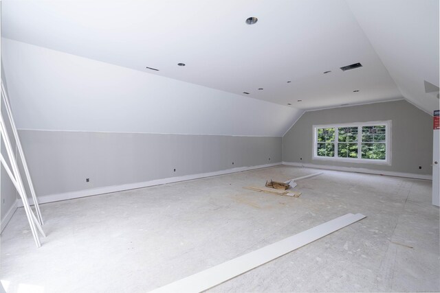 250 Atkins St, Middletown, CT 06457 - bonus room featuring vaulted ceiling and baseboards