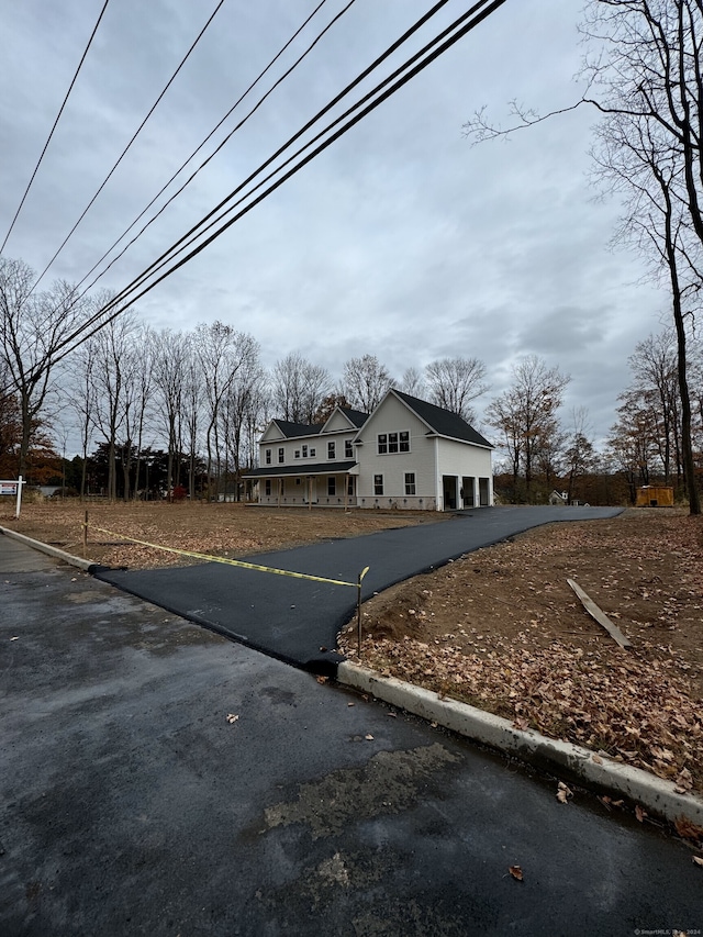 250 Atkins St, Middletown, CT 06457 - view of asphalt road with curbs