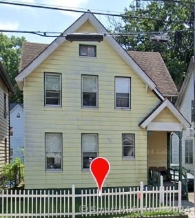 view of rear view of property