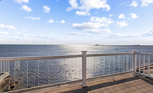 442 Seaside Ave, Westbrook, CT 06498 - deck with a water view