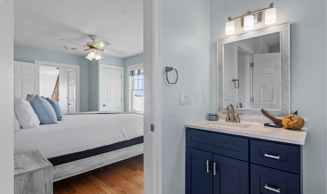 442 Seaside Ave, Westbrook, CT 06498 - bedroom with a sink and wood finished floors