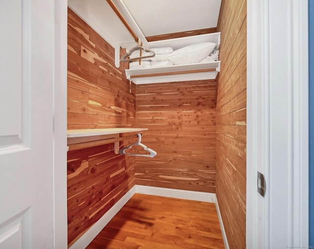 442 Seaside Ave, Westbrook, CT 06498 - walk in closet featuring wood finished floors