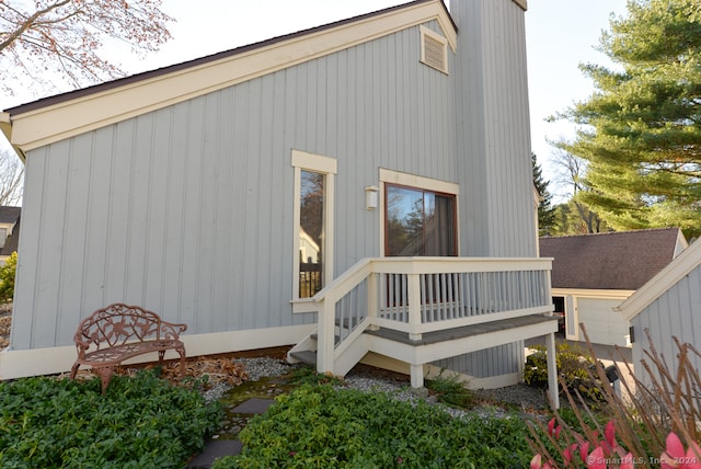 view of rear view of house