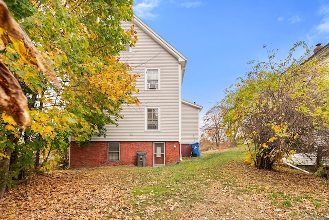 view of home's exterior