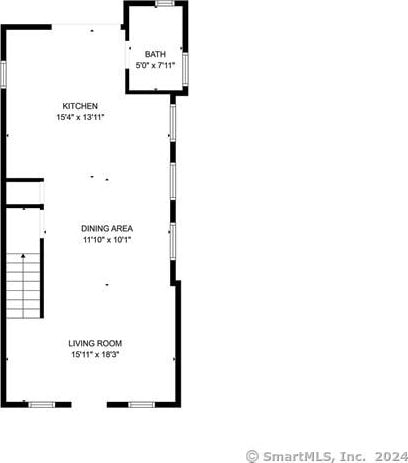 45 Stevens St, Milford, CT 06460 - property floor plan