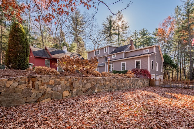 view of rear view of house