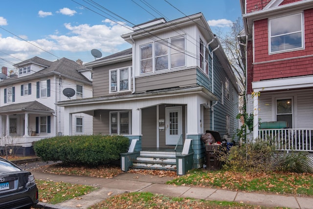 233 Pearl St, Middletown, CT 06457 - view of front facade with covered porch