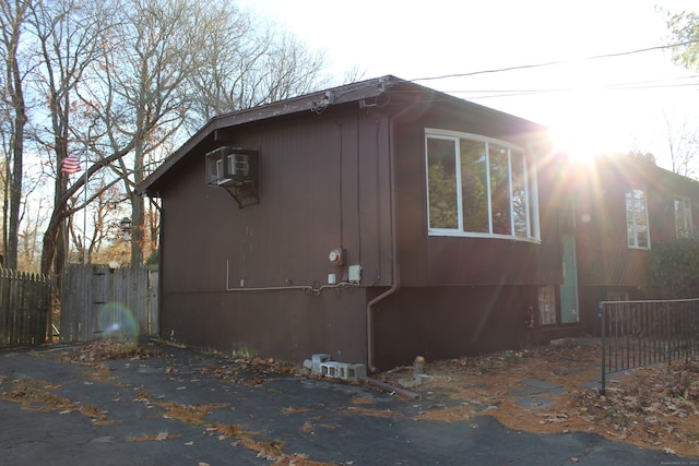 view of home's exterior