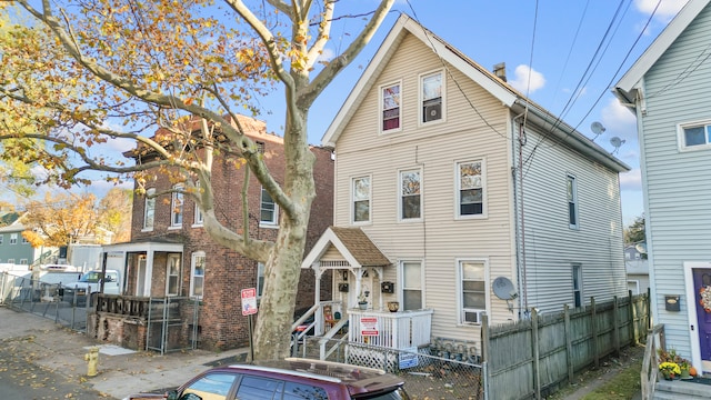 view of rear view of house