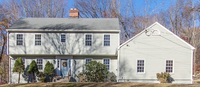 view of back of property