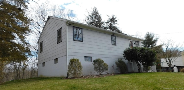 381 Bennetts Farm Rd, Ridgefield, CT 06877 - view of property exterior featuring a lawn