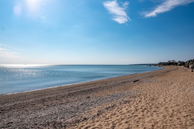 water view with a beach view