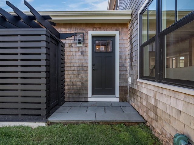 view of property entrance