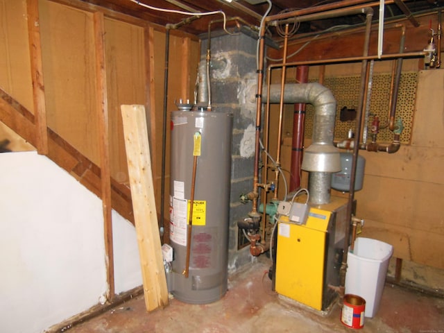 utilities with gas water heater