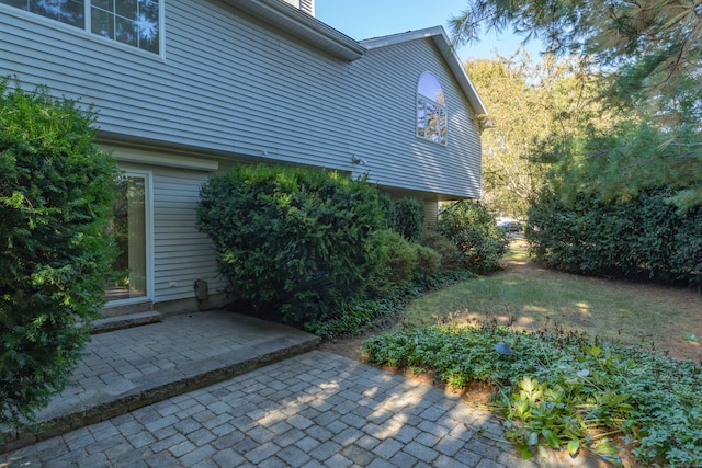 exterior space featuring a patio