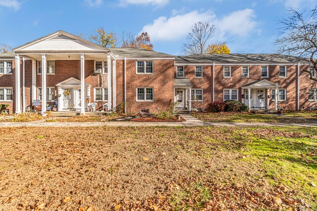 view of neoclassical home