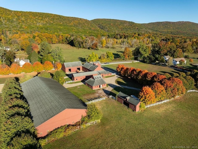 10 N Beaver Dam Rd, Salisbury, CT 06068 - view from above of property featuring mountains