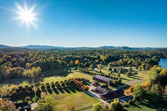 10 N Beaver Dam Rd, Salisbury, CT 06068 - bird's eye view of a mountainous background and a heavily wooded area