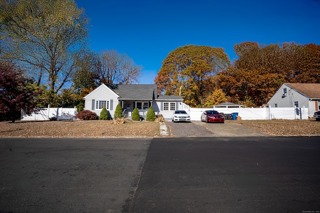 view of ranch-style house