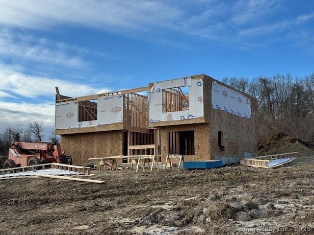 view of rear view of property