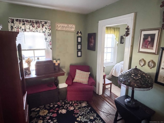 373 Main St, New Hartford, CT 06057 - living area with wood-type flooring