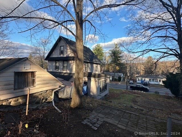 view of side of property