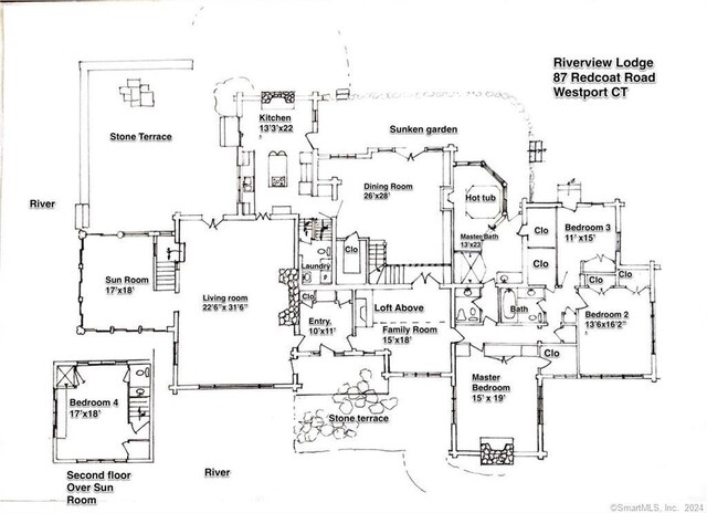 87 Red Coat Rd, Westport, CT 06880 - view of floor plan / room layout