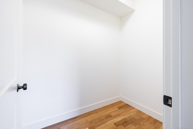 interior space featuring hardwood / wood-style flooring