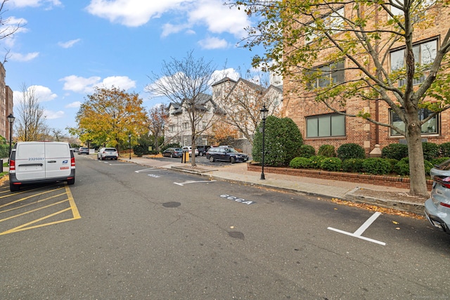 view of road