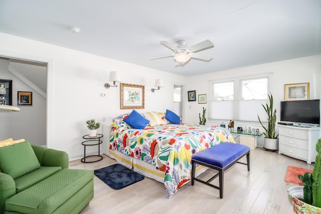 1 Dunbar Rd, Milford, CT 06460 - bedroom featuring wood finished floors and a ceiling fan