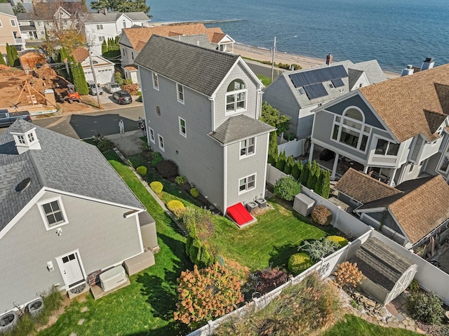 1 Dunbar Rd, Milford, CT 06460 - aerial perspective of suburban area with a large body of water