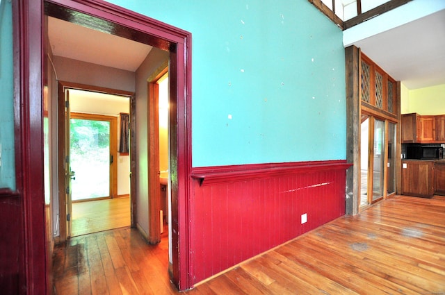 14 River Rd, Cornwall, CT 06796 - hallway featuring wood-type flooring