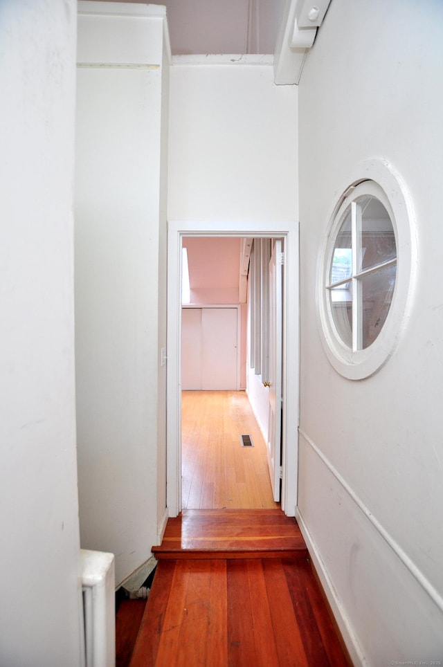 14 River Rd, Cornwall, CT 06796 - hallway with hardwood / wood-style flooring