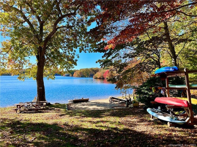 property view of water