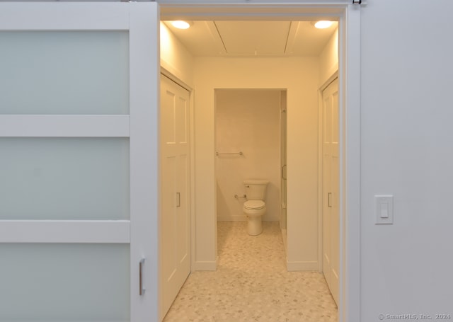 bathroom with toilet