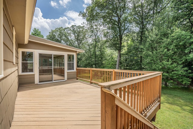 45 Wentworth Dr, East Hartford, CT 06118 - deck with a yard