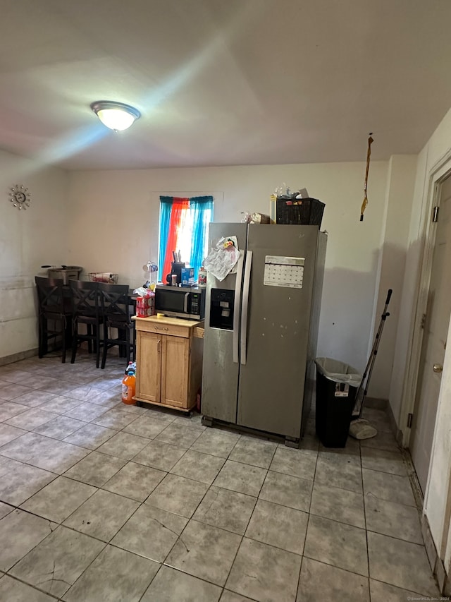 kitchen with stainless steel appliances