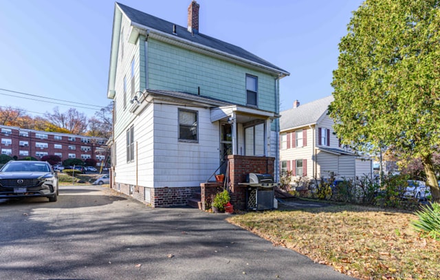 view of rear view of house