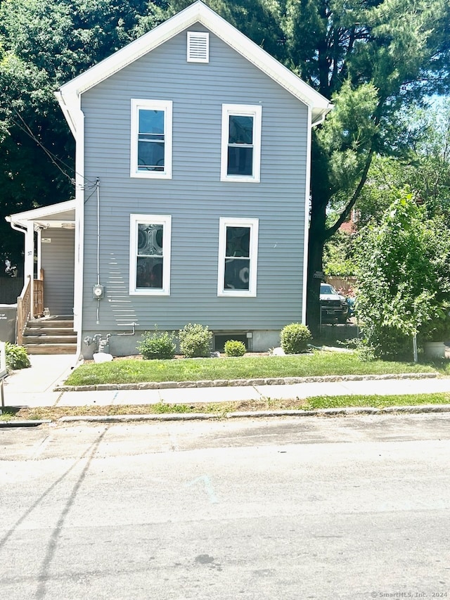 view of side of property