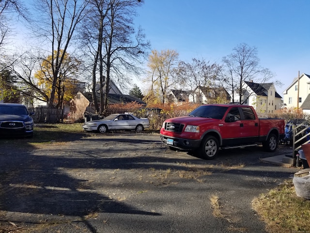 view of car parking