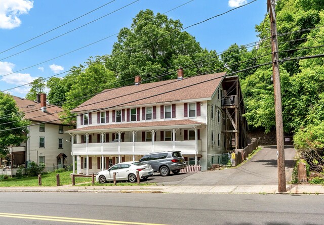 view of colonial-style house