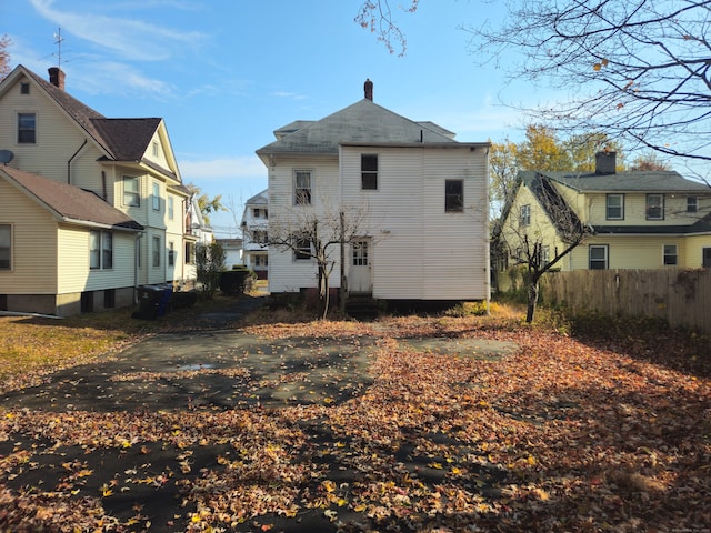 view of rear view of house