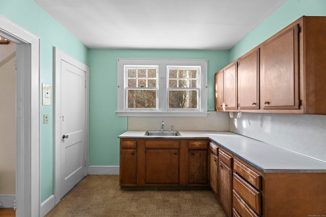 kitchen featuring sink