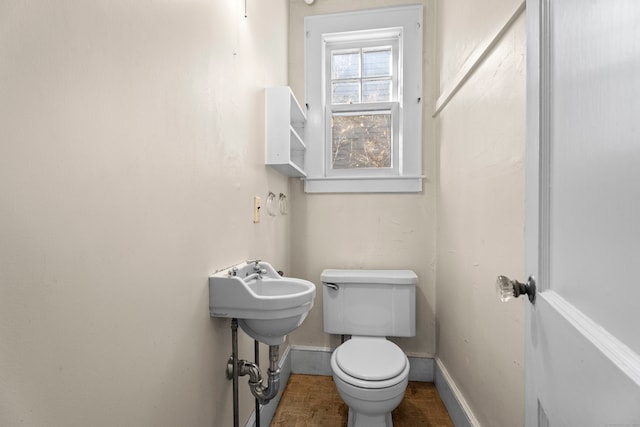 bathroom with toilet