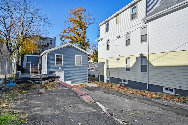 view of back of house