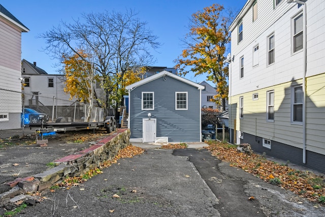 view of rear view of house