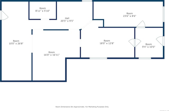 172 Quinnipiac Ave, New Haven, CT 06513 - view of home floor plan