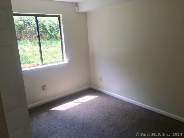 empty room with carpet flooring